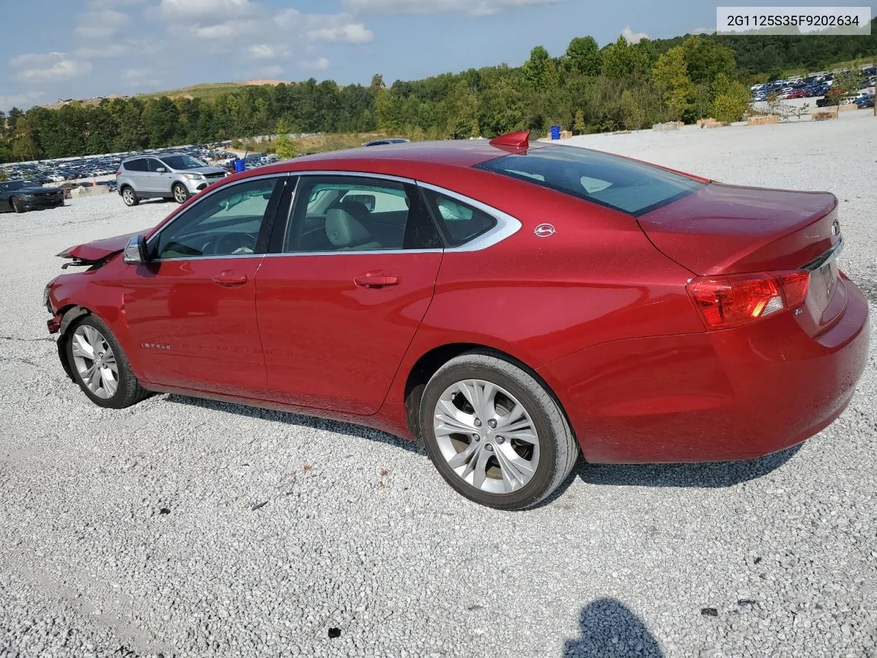 2G1125S35F9202634 2015 Chevrolet Impala Lt