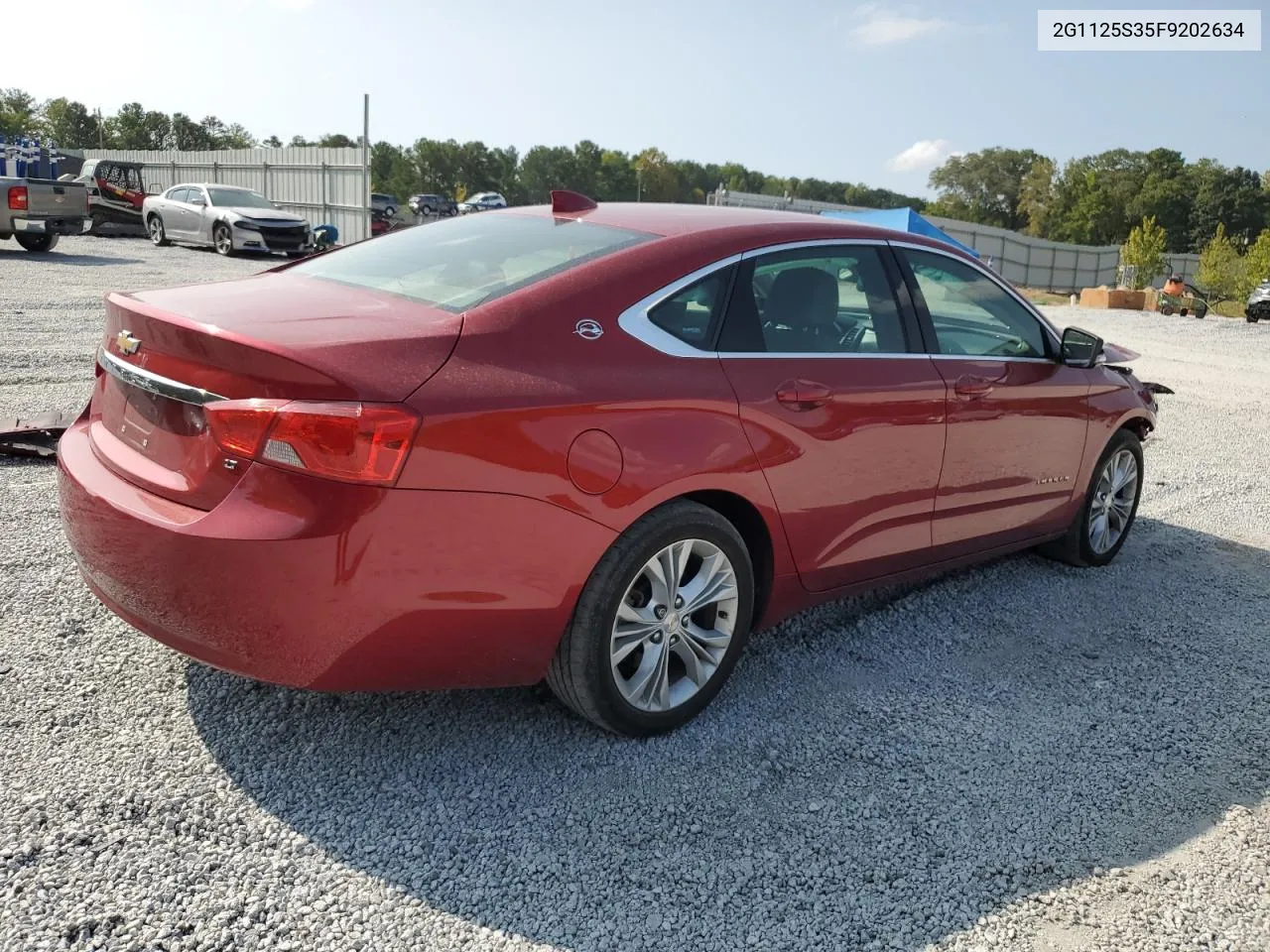 2G1125S35F9202634 2015 Chevrolet Impala Lt