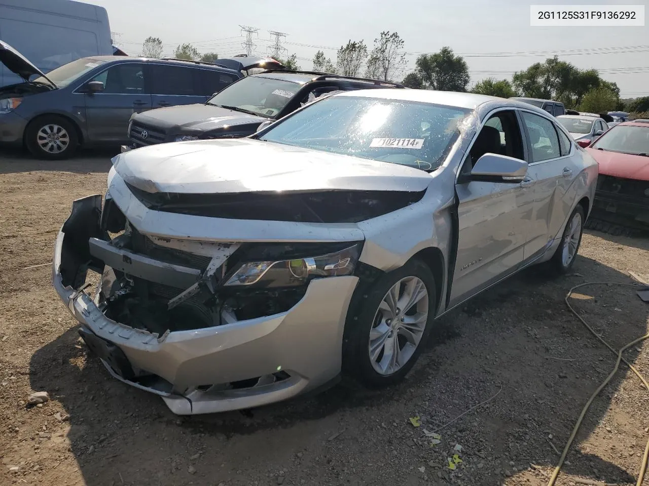 2G1125S31F9136292 2015 Chevrolet Impala Lt