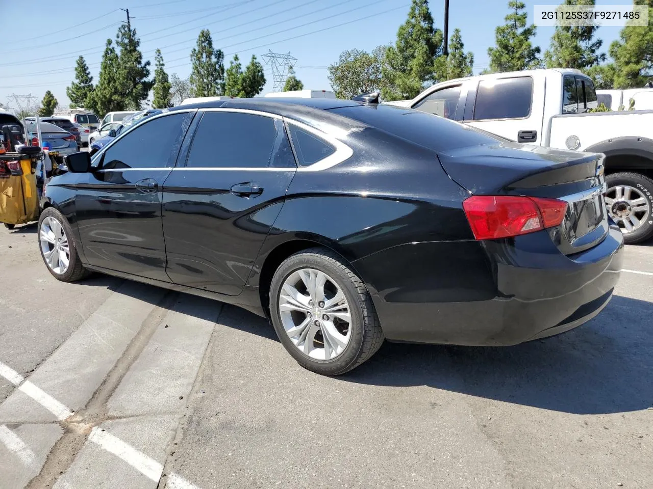 2015 Chevrolet Impala Lt VIN: 2G1125S37F9271485 Lot: 71071654