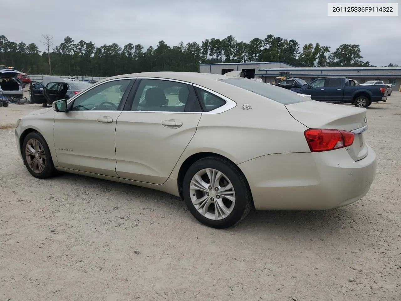 2G1125S36F9114322 2015 Chevrolet Impala Lt