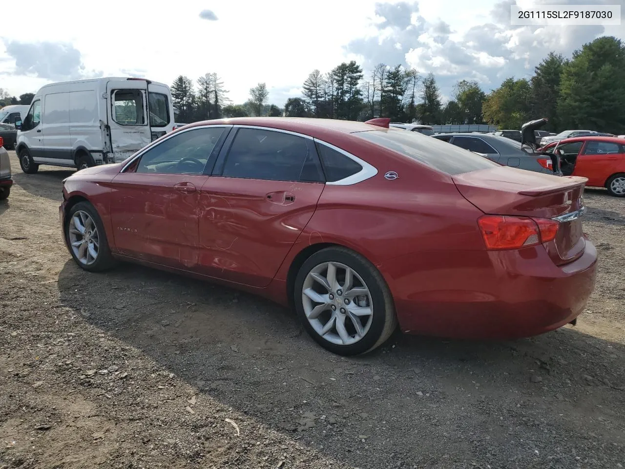 2015 Chevrolet Impala Lt VIN: 2G1115SL2F9187030 Lot: 71233674