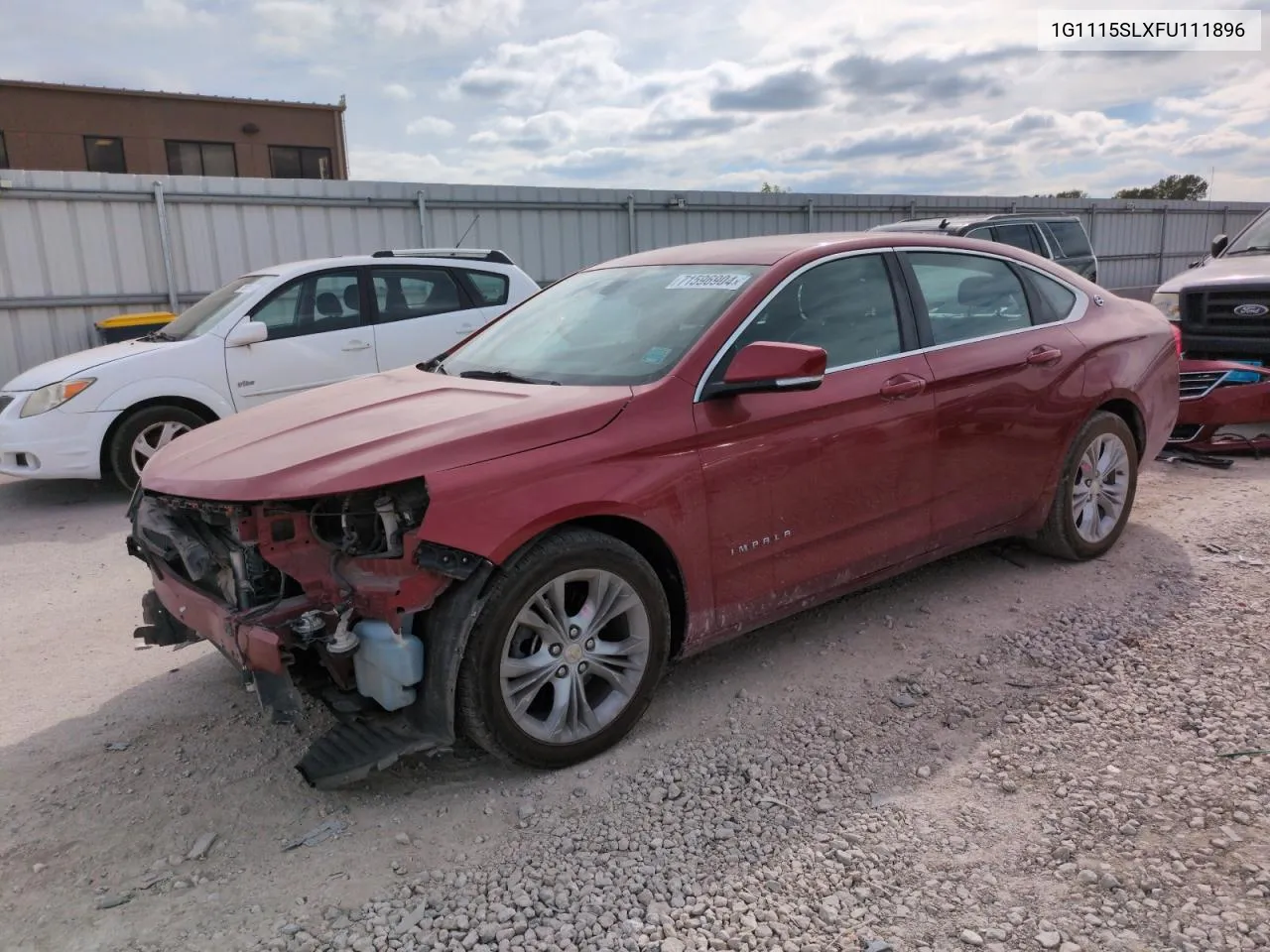 2015 Chevrolet Impala Lt VIN: 1G1115SLXFU111896 Lot: 71596904