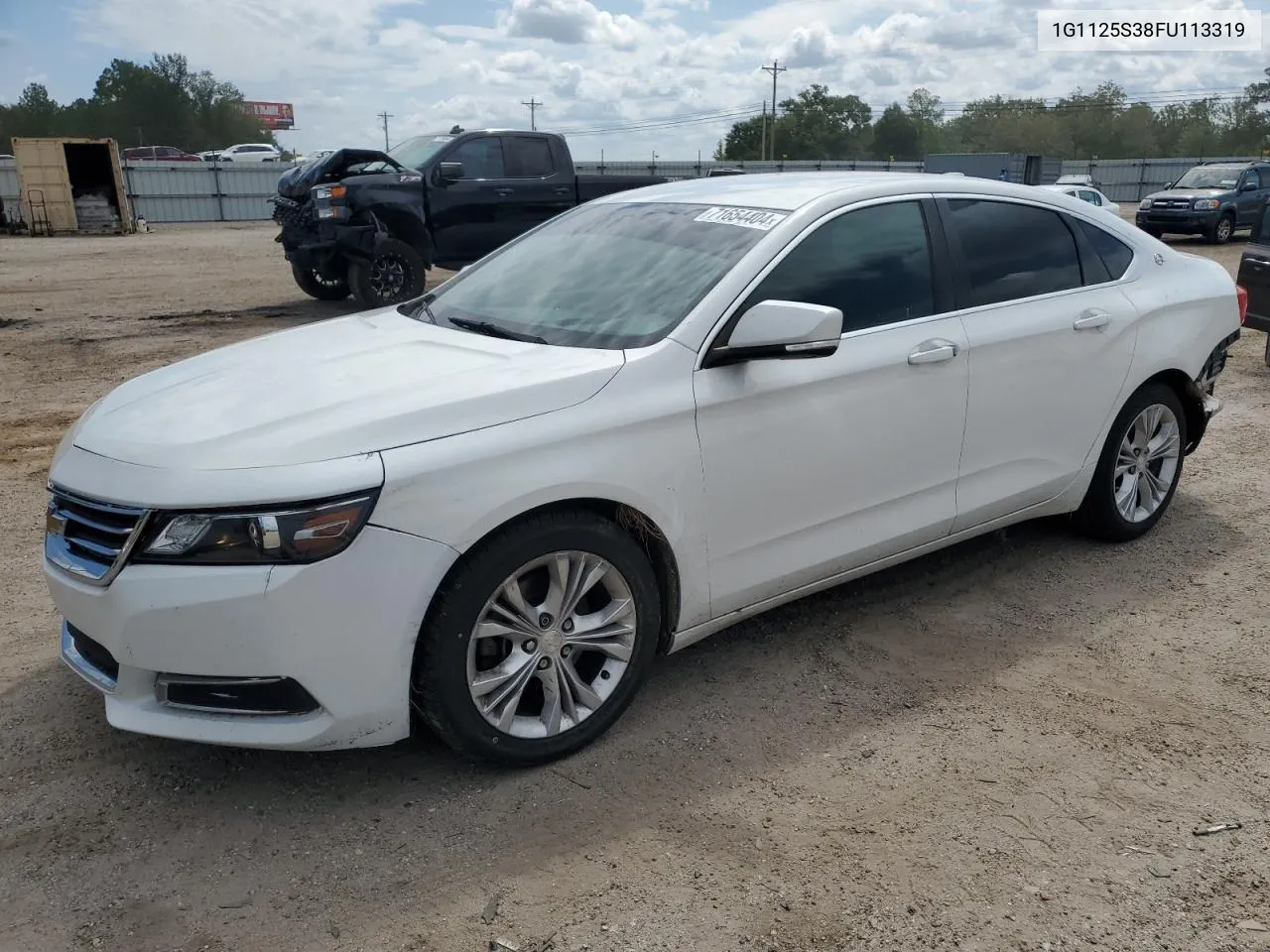 2015 Chevrolet Impala Lt VIN: 1G1125S38FU113319 Lot: 71654404