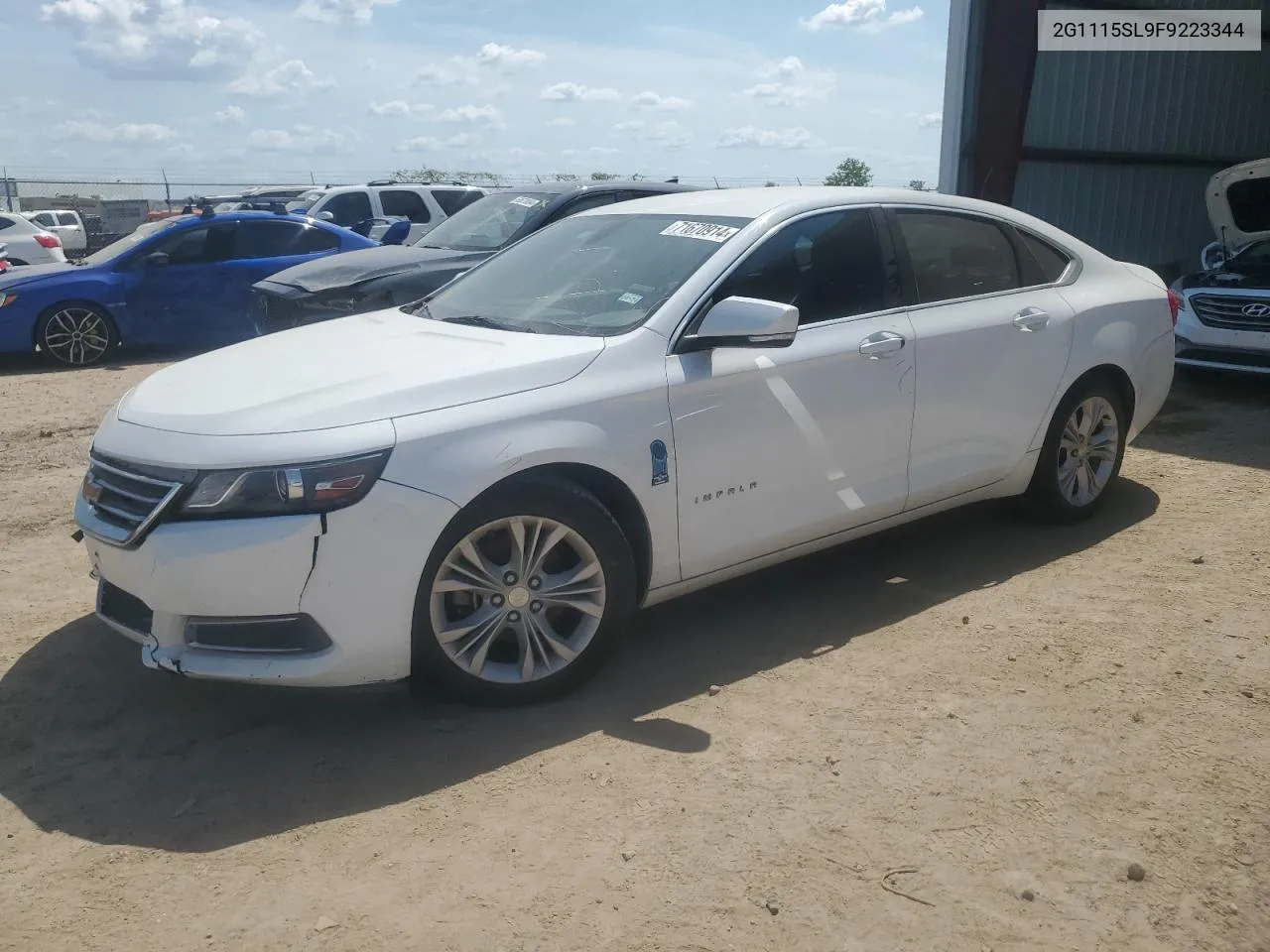 2015 Chevrolet Impala Lt VIN: 2G1115SL9F9223344 Lot: 71670914