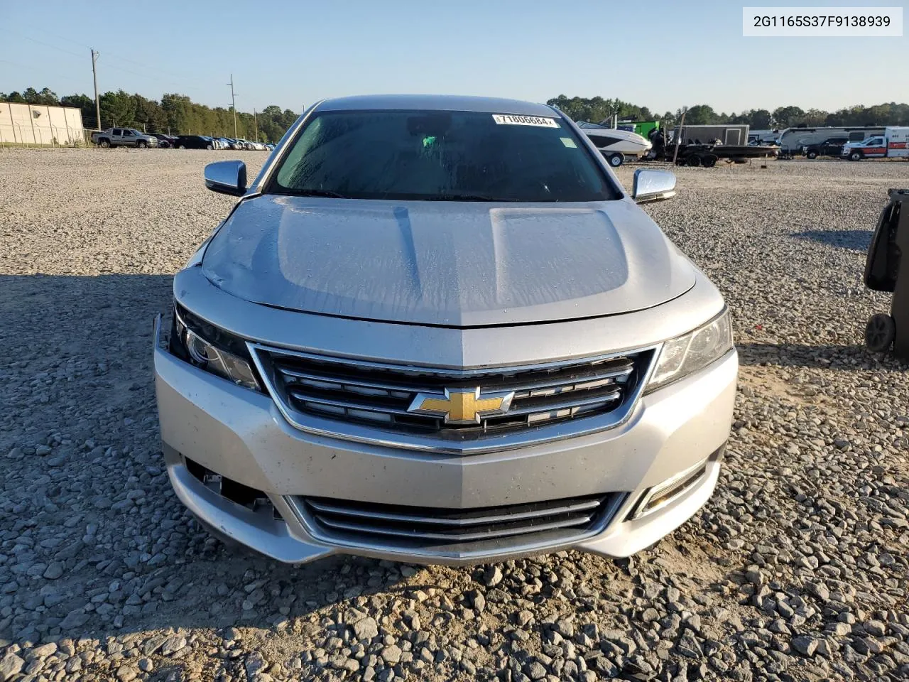 2015 Chevrolet Impala Ltz VIN: 2G1165S37F9138939 Lot: 71806684