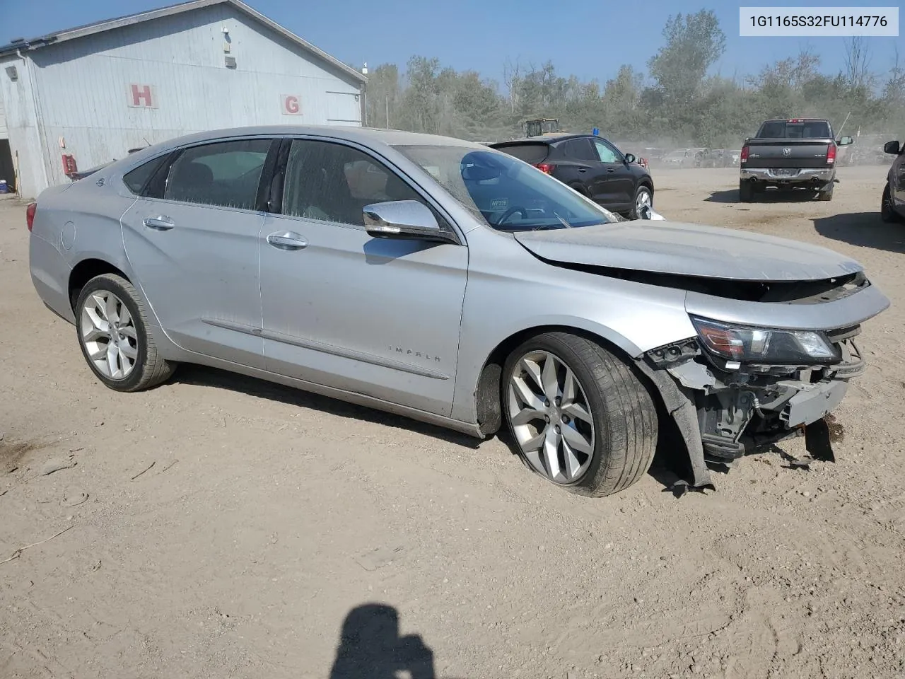 2015 Chevrolet Impala Ltz VIN: 1G1165S32FU114776 Lot: 71967244