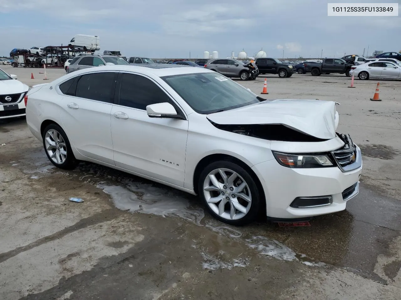 2015 Chevrolet Impala Lt VIN: 1G1125S35FU133849 Lot: 72057064