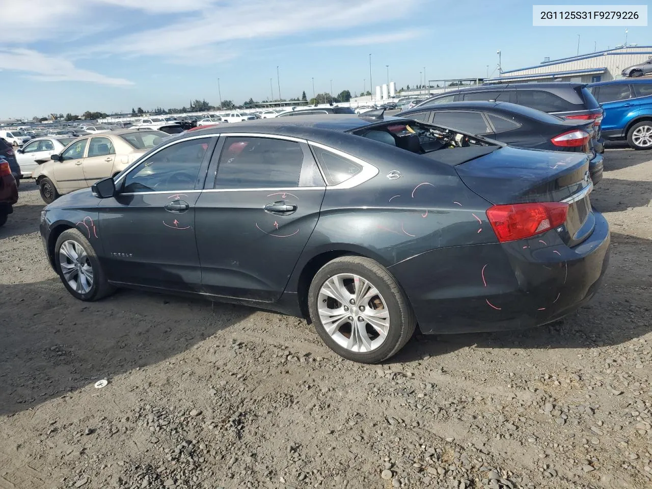 2G1125S31F9279226 2015 Chevrolet Impala Lt