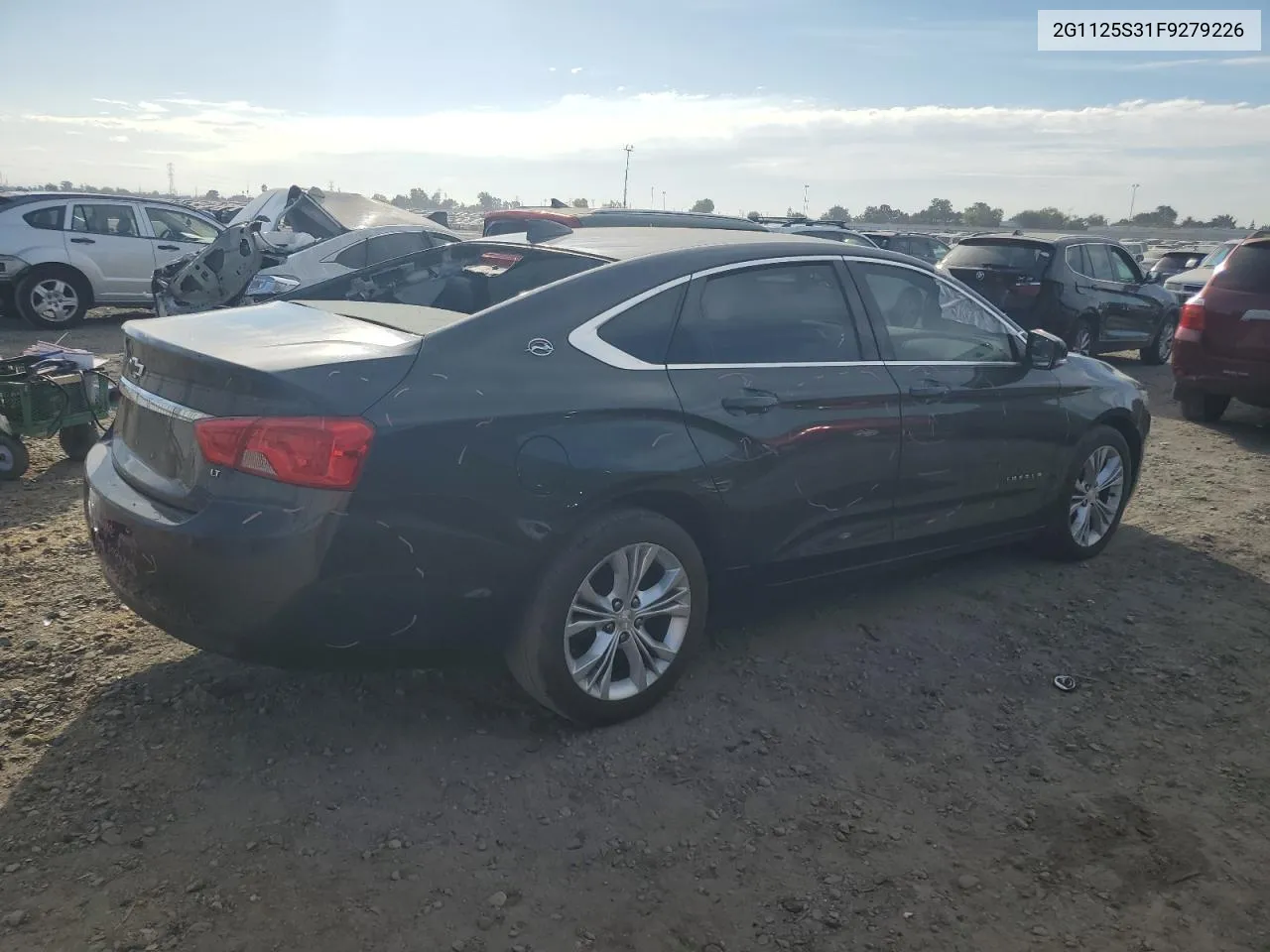 2015 Chevrolet Impala Lt VIN: 2G1125S31F9279226 Lot: 72193404