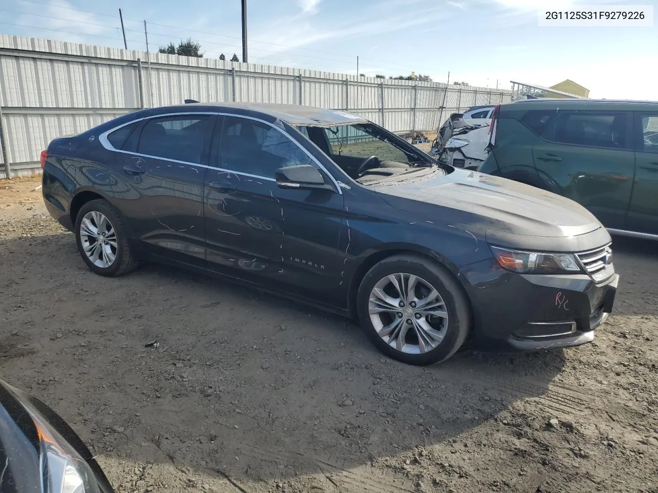 2G1125S31F9279226 2015 Chevrolet Impala Lt