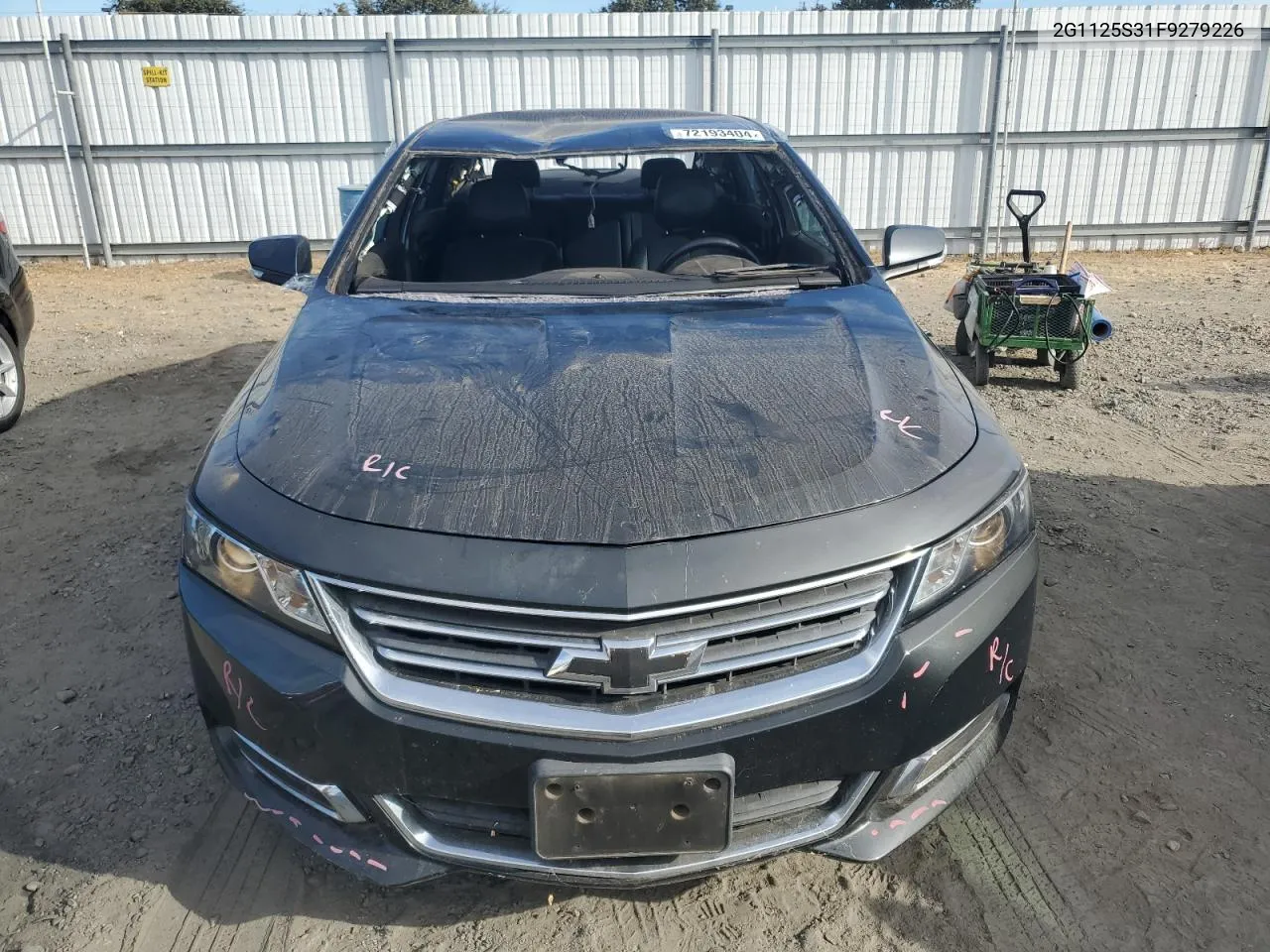 2G1125S31F9279226 2015 Chevrolet Impala Lt