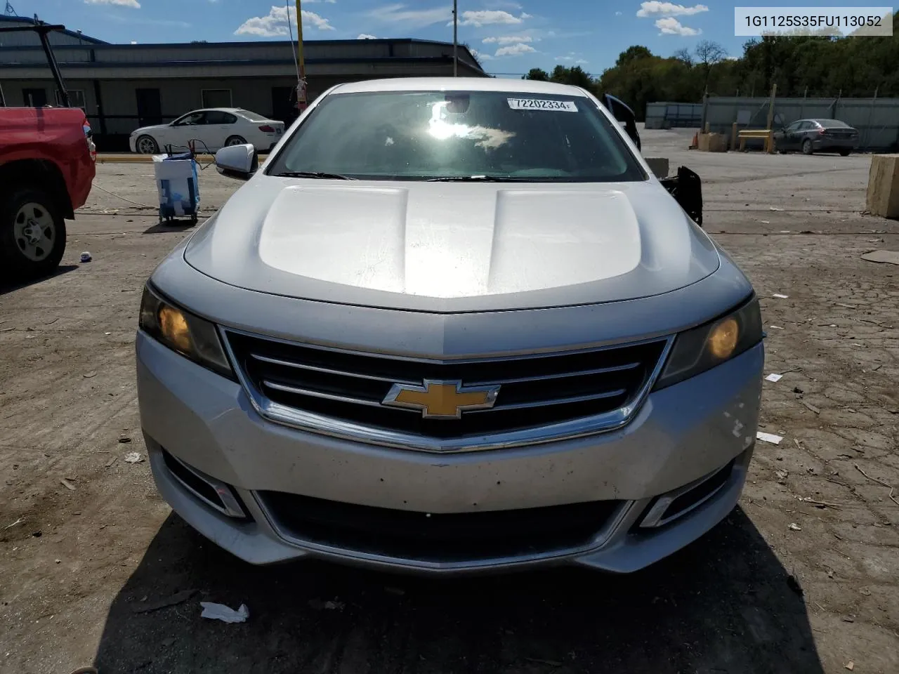 1G1125S35FU113052 2015 Chevrolet Impala Lt