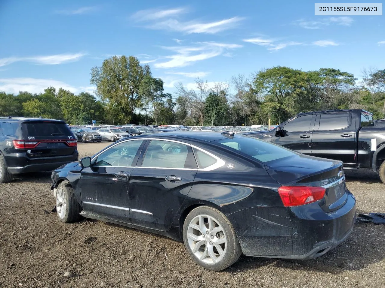 2015 Chevrolet Impala Ltz VIN: 2G1155SL5F9176673 Lot: 72248364