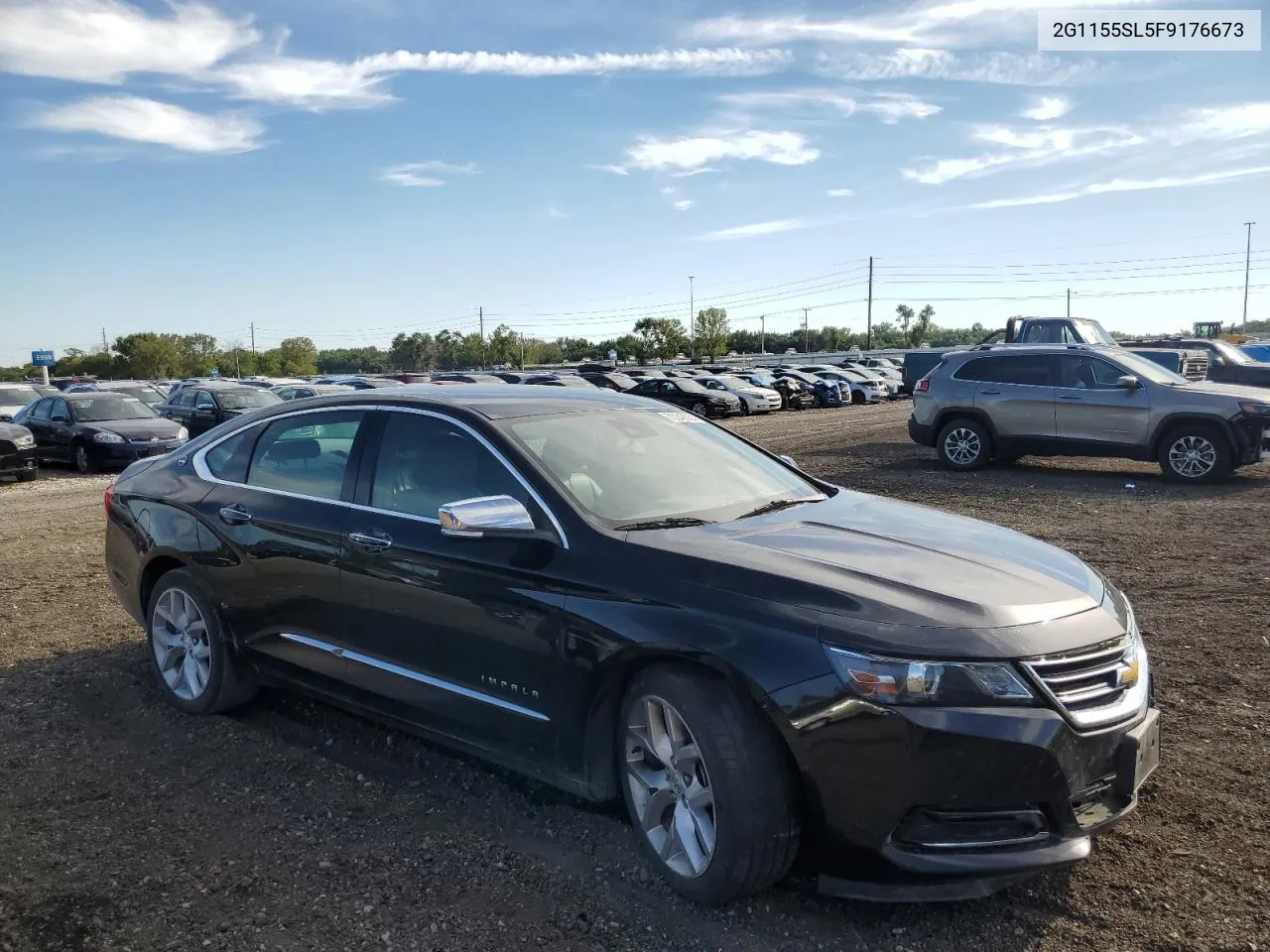 2015 Chevrolet Impala Ltz VIN: 2G1155SL5F9176673 Lot: 72248364