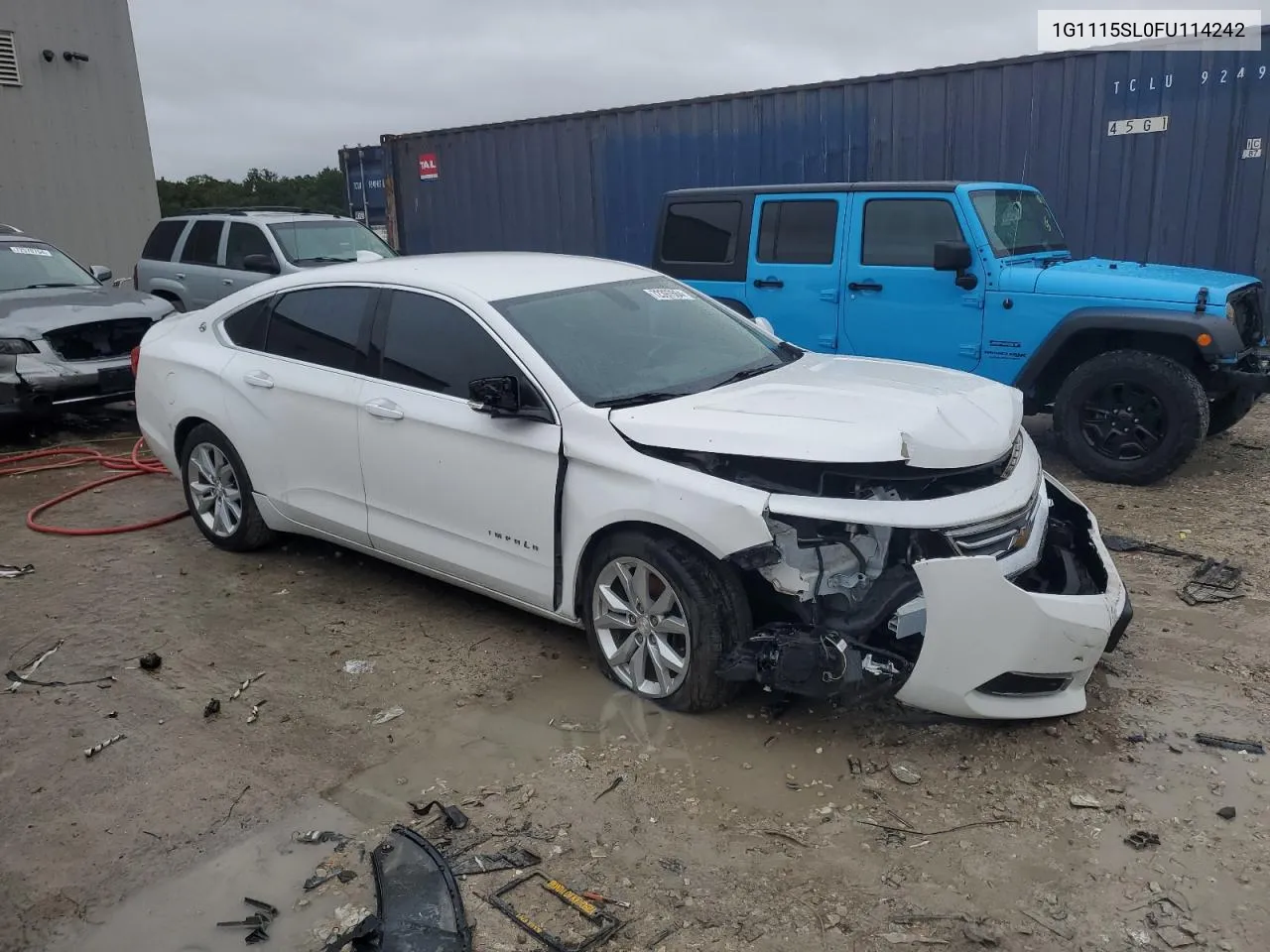 1G1115SL0FU114242 2015 Chevrolet Impala Lt