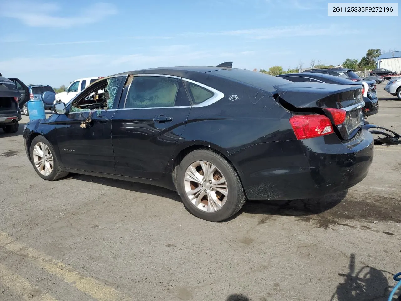 2015 Chevrolet Impala Lt VIN: 2G1125S35F9272196 Lot: 72418744