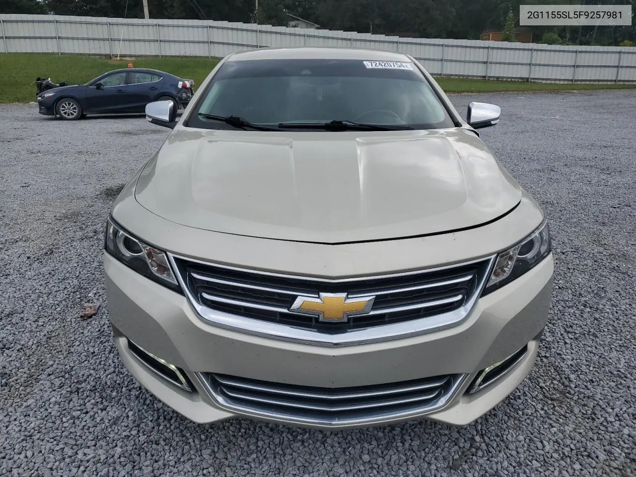 2015 Chevrolet Impala Ltz VIN: 2G1155SL5F9257981 Lot: 72420754