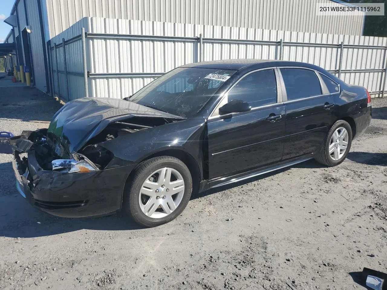 2G1WB5E33F1115962 2015 Chevrolet Impala Limited Lt