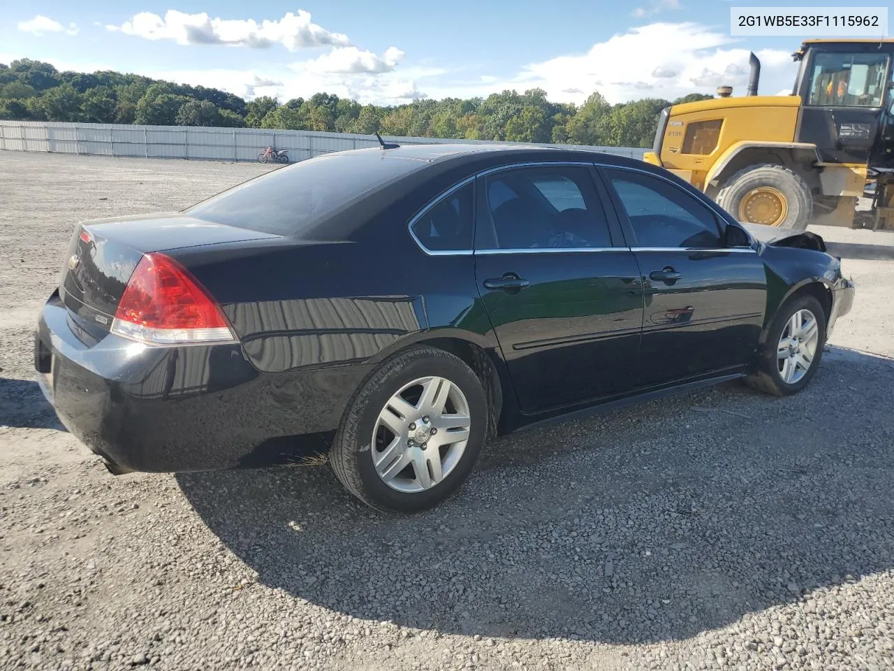 2015 Chevrolet Impala Limited Lt VIN: 2G1WB5E33F1115962 Lot: 72475804