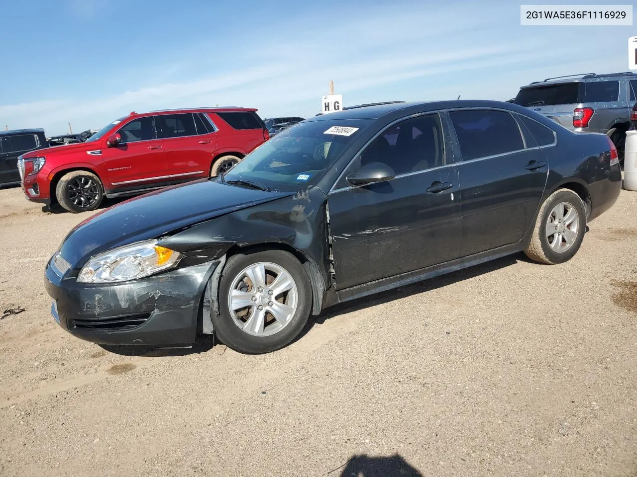 2015 Chevrolet Impala Limited Ls VIN: 2G1WA5E36F1116929 Lot: 72508844