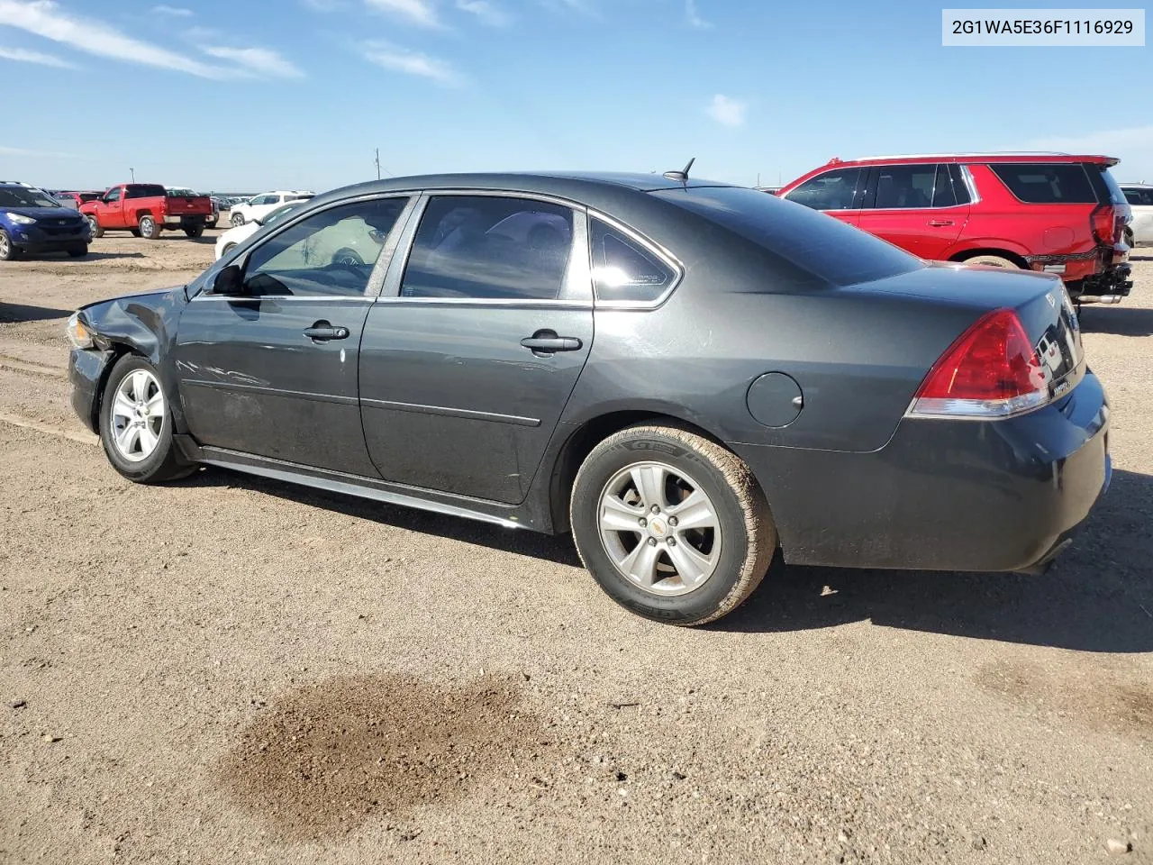 2015 Chevrolet Impala Limited Ls VIN: 2G1WA5E36F1116929 Lot: 72508844