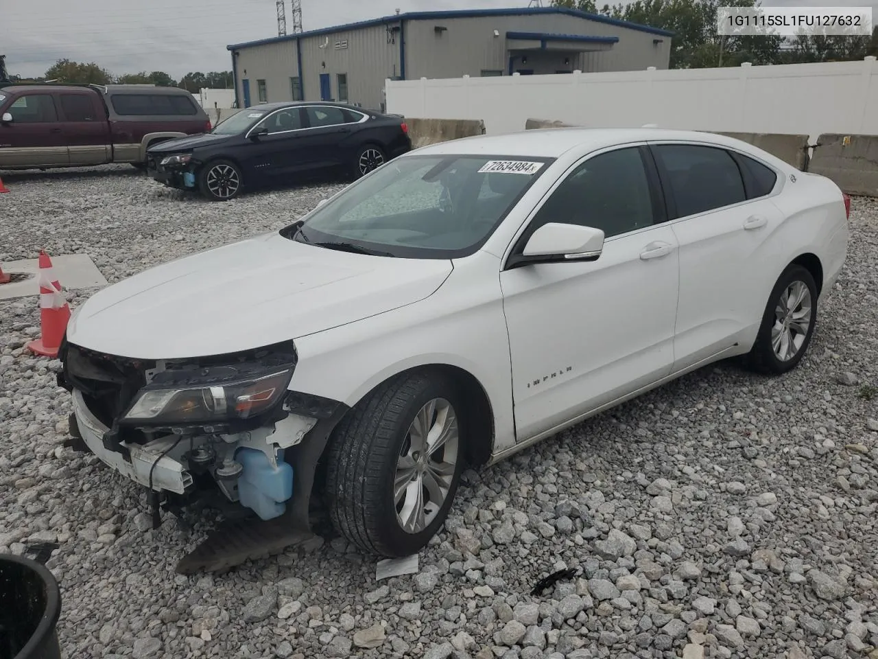 2015 Chevrolet Impala Lt VIN: 1G1115SL1FU127632 Lot: 72634984