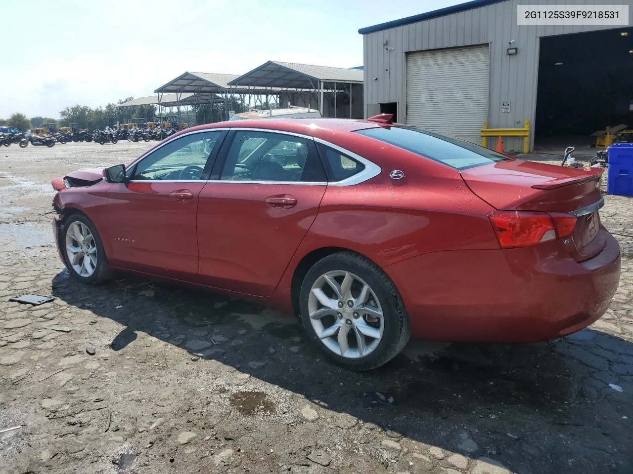 2015 Chevrolet Impala Lt VIN: 2G1125S39F9218531 Lot: 72658354