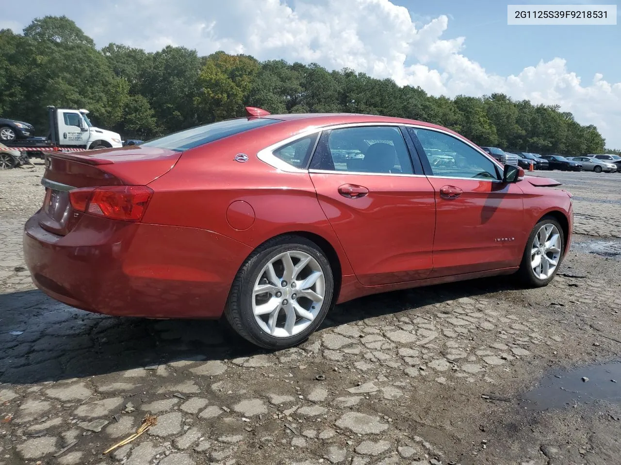 2015 Chevrolet Impala Lt VIN: 2G1125S39F9218531 Lot: 72658354