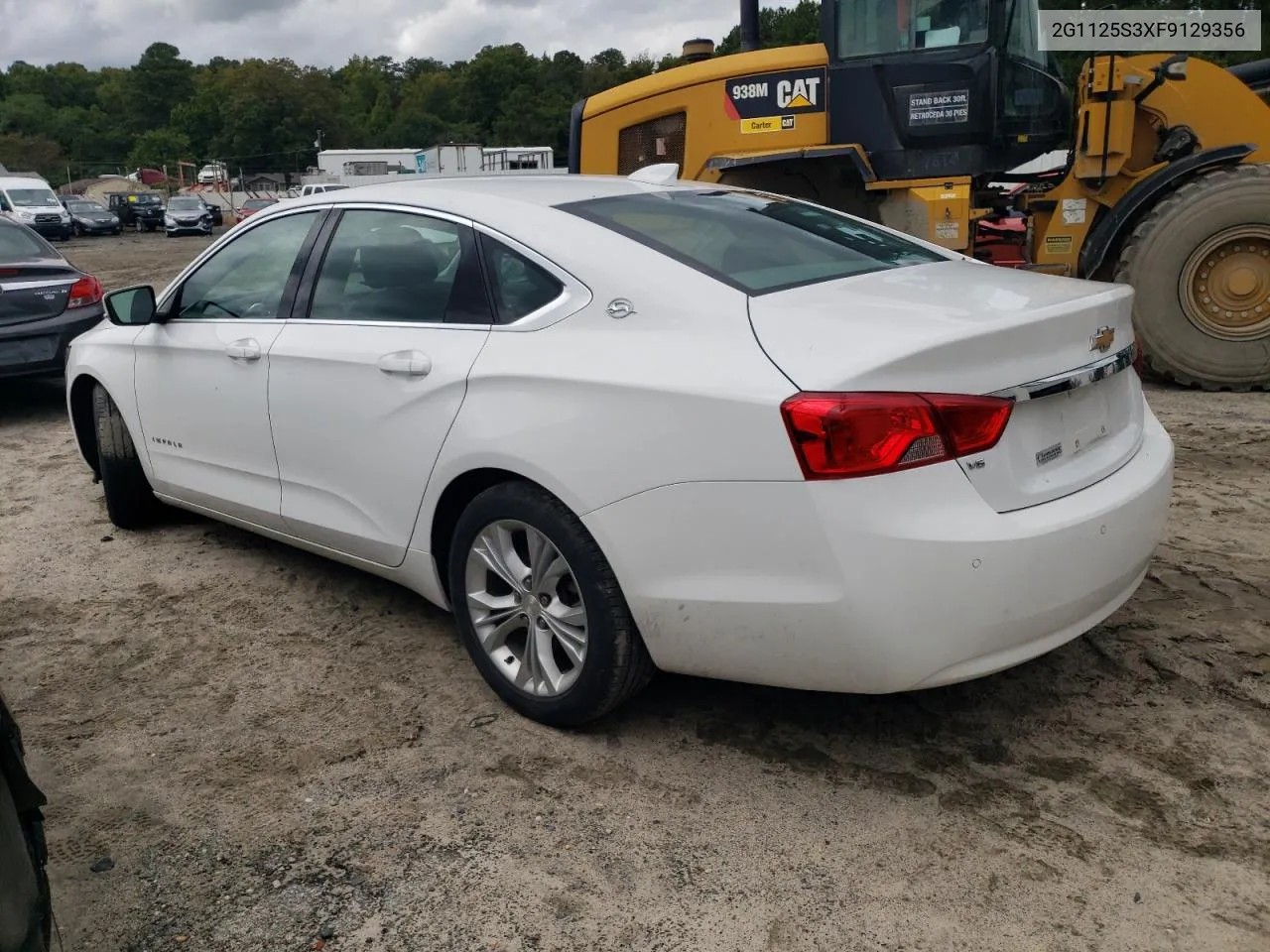 2015 Chevrolet Impala Lt VIN: 2G1125S3XF9129356 Lot: 72861184