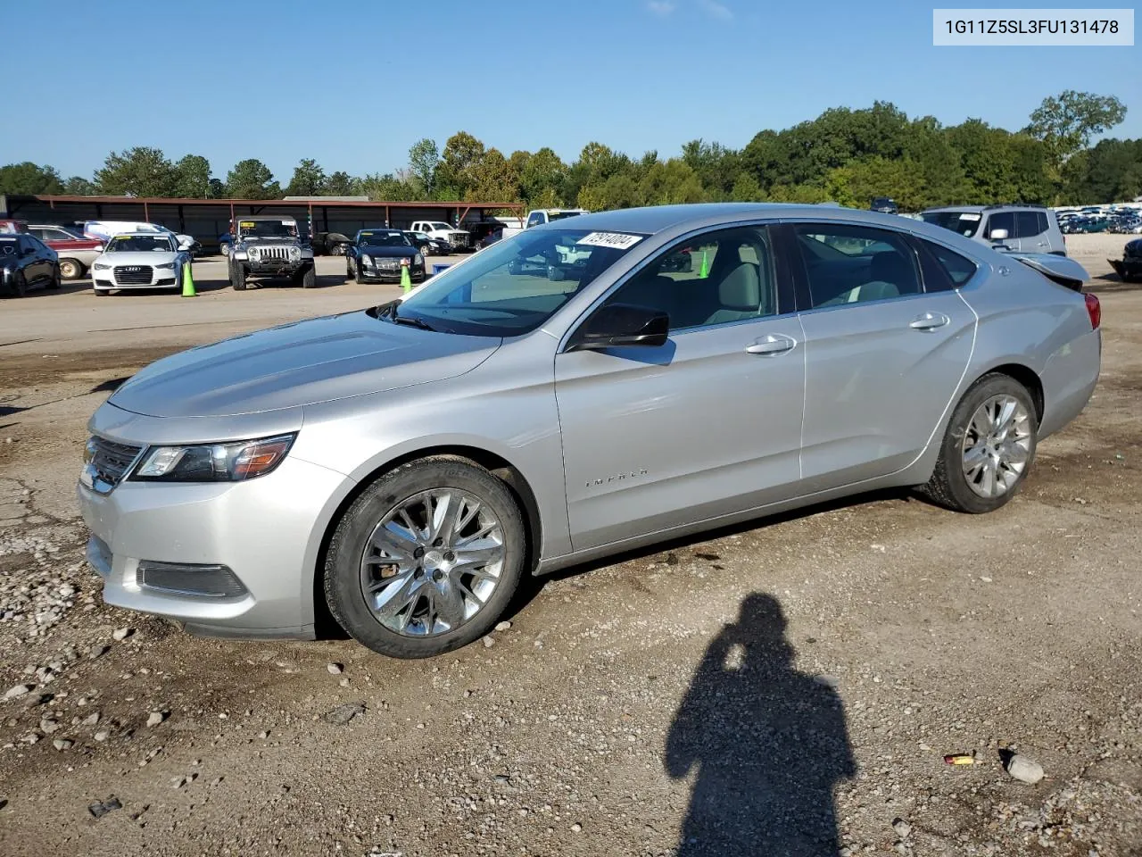 2015 Chevrolet Impala Ls VIN: 1G11Z5SL3FU131478 Lot: 72914004