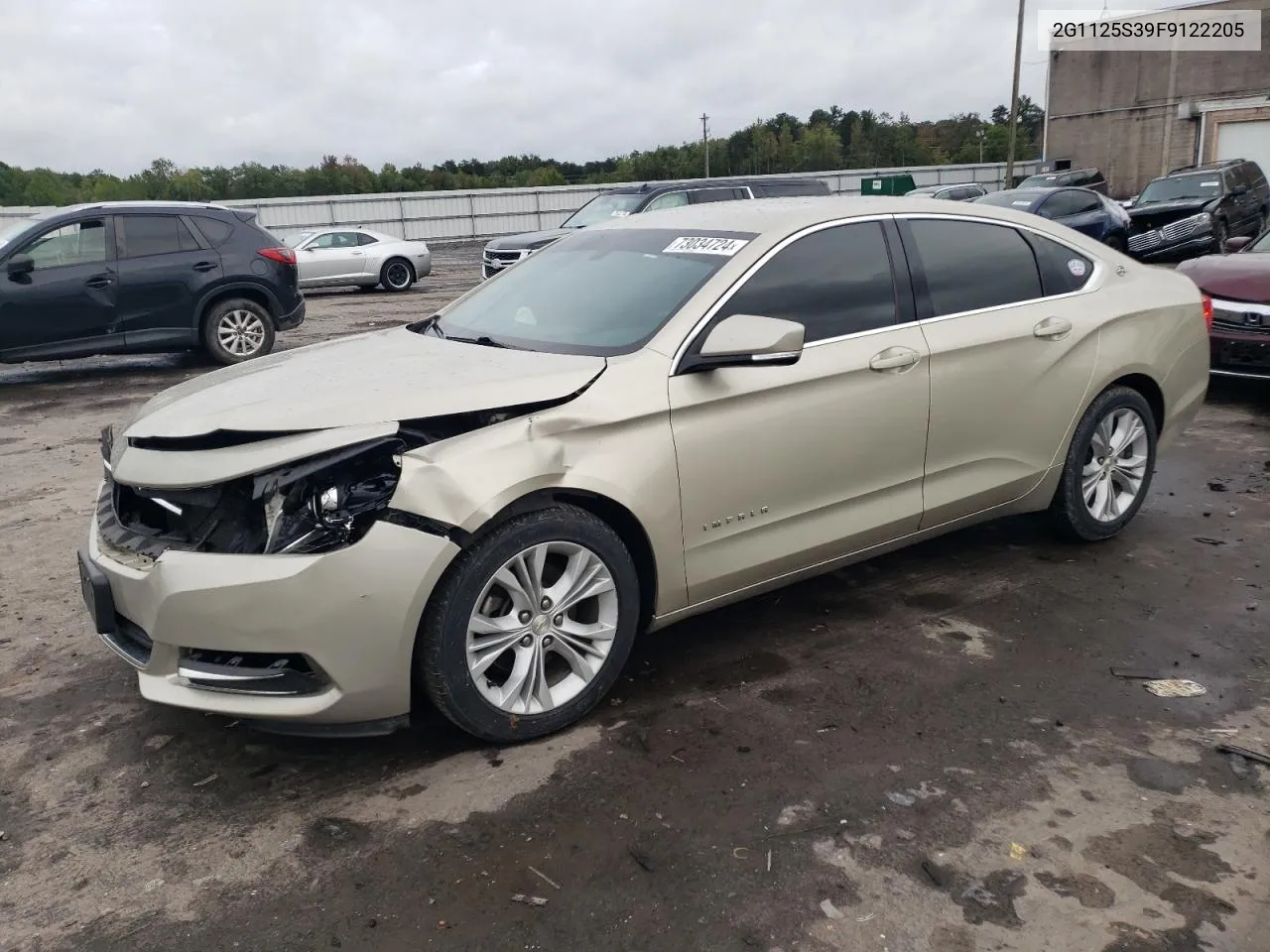 2015 Chevrolet Impala Lt VIN: 2G1125S39F9122205 Lot: 73034724