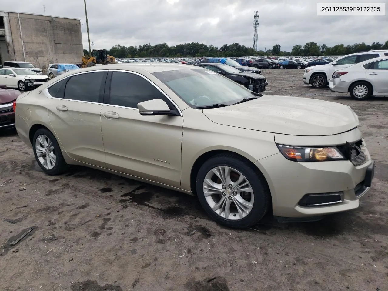 2015 Chevrolet Impala Lt VIN: 2G1125S39F9122205 Lot: 73034724