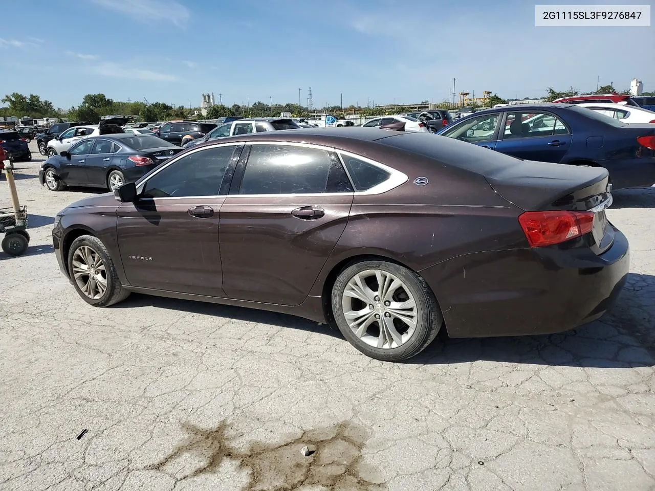 2015 Chevrolet Impala Lt VIN: 2G1115SL3F9276847 Lot: 73490244