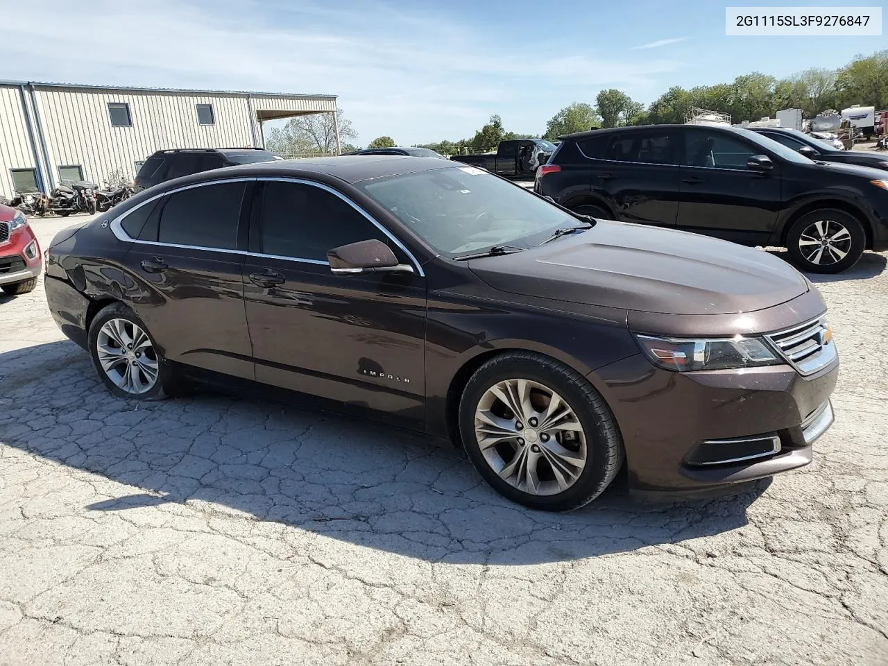 2015 Chevrolet Impala Lt VIN: 2G1115SL3F9276847 Lot: 73490244