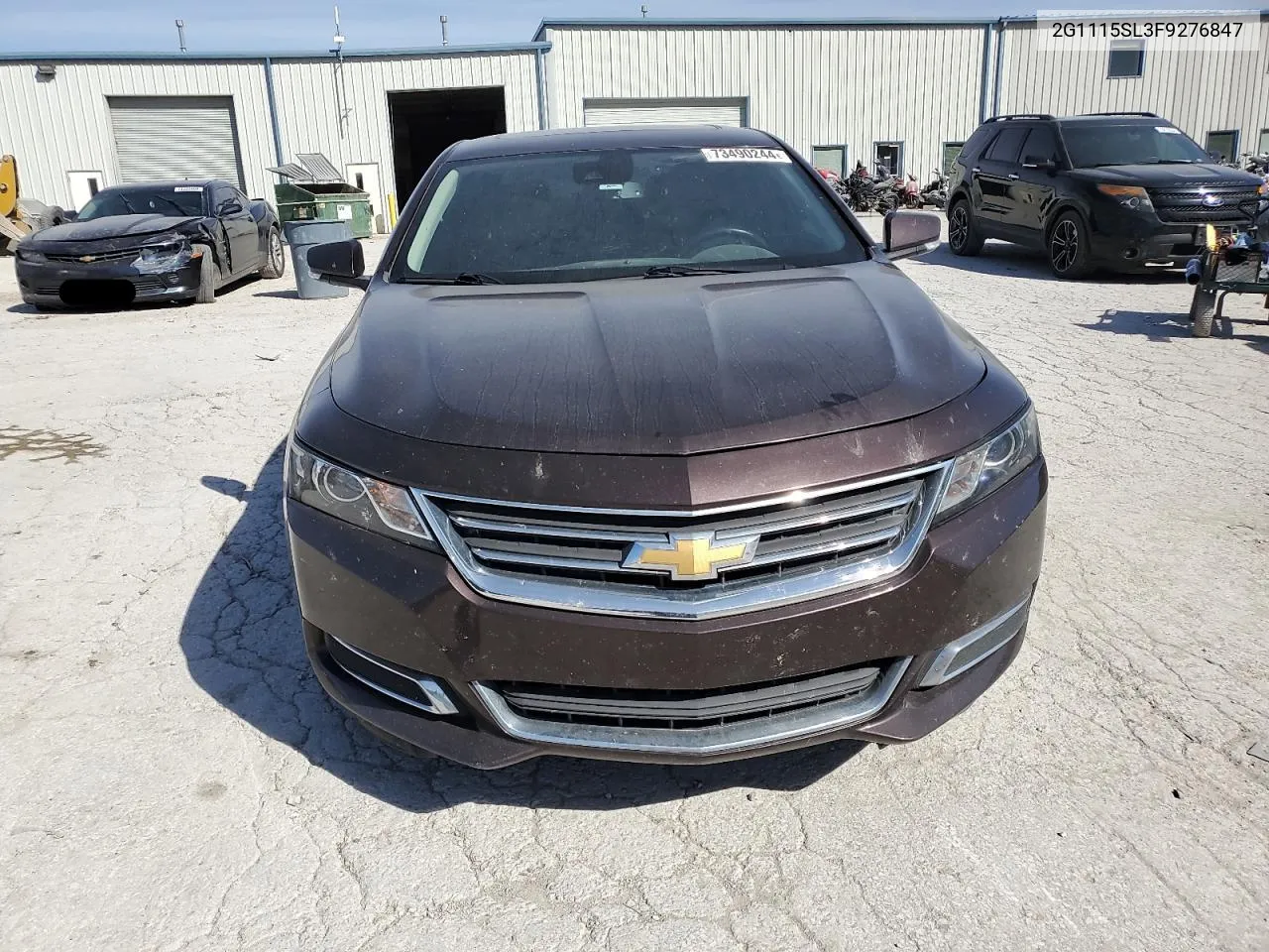 2015 Chevrolet Impala Lt VIN: 2G1115SL3F9276847 Lot: 73490244