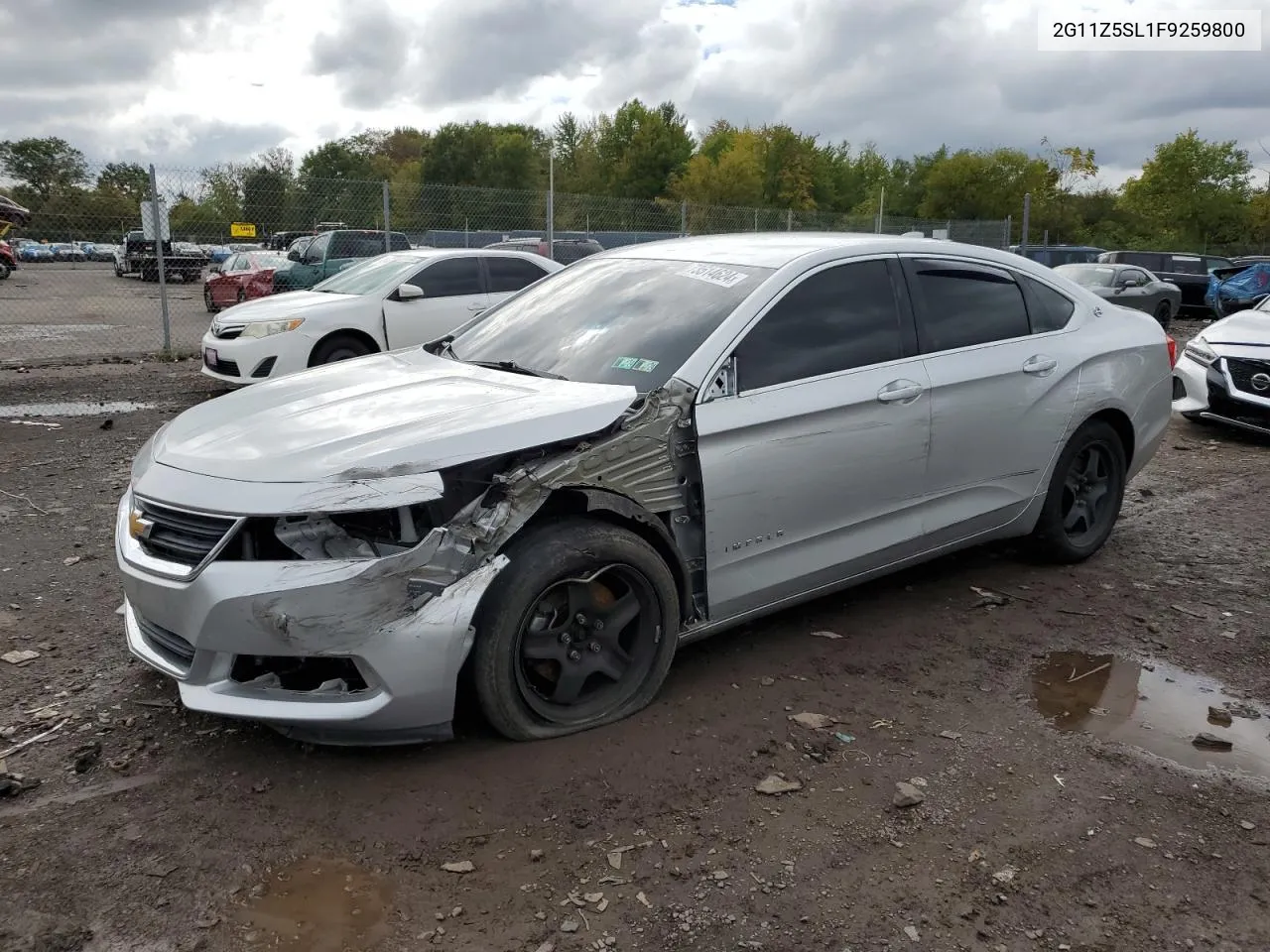 2015 Chevrolet Impala Ls VIN: 2G11Z5SL1F9259800 Lot: 73514624