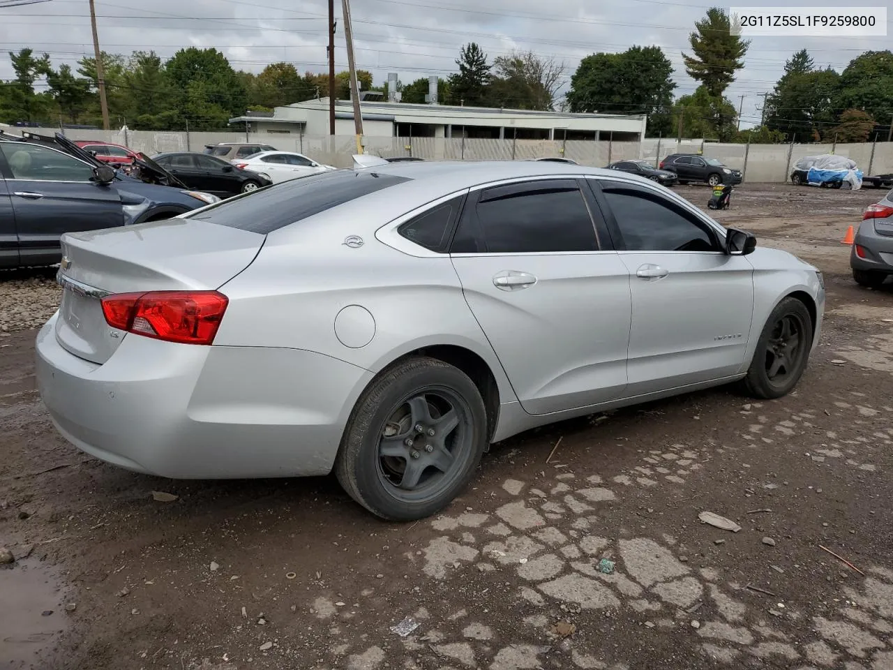 2G11Z5SL1F9259800 2015 Chevrolet Impala Ls