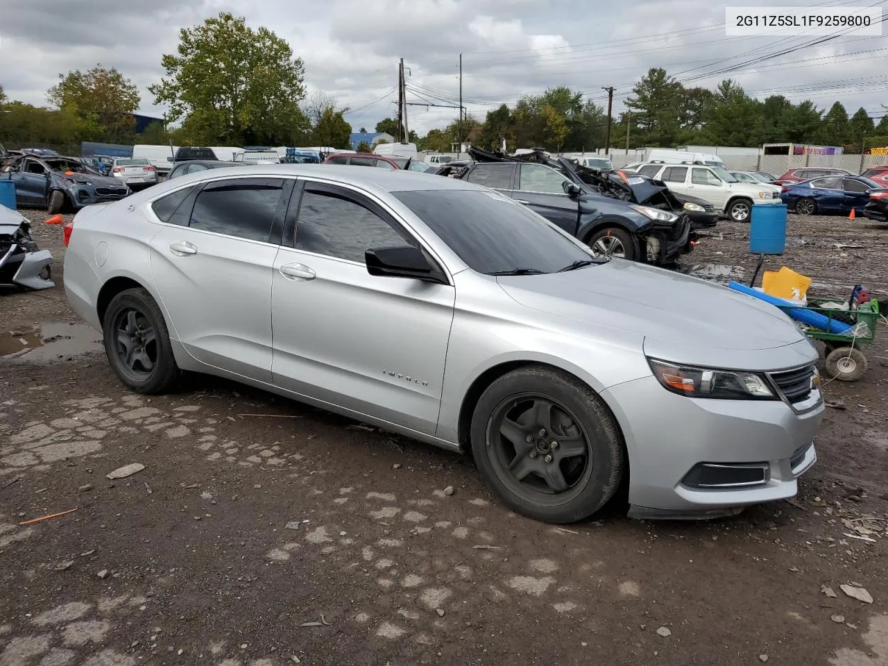 2G11Z5SL1F9259800 2015 Chevrolet Impala Ls