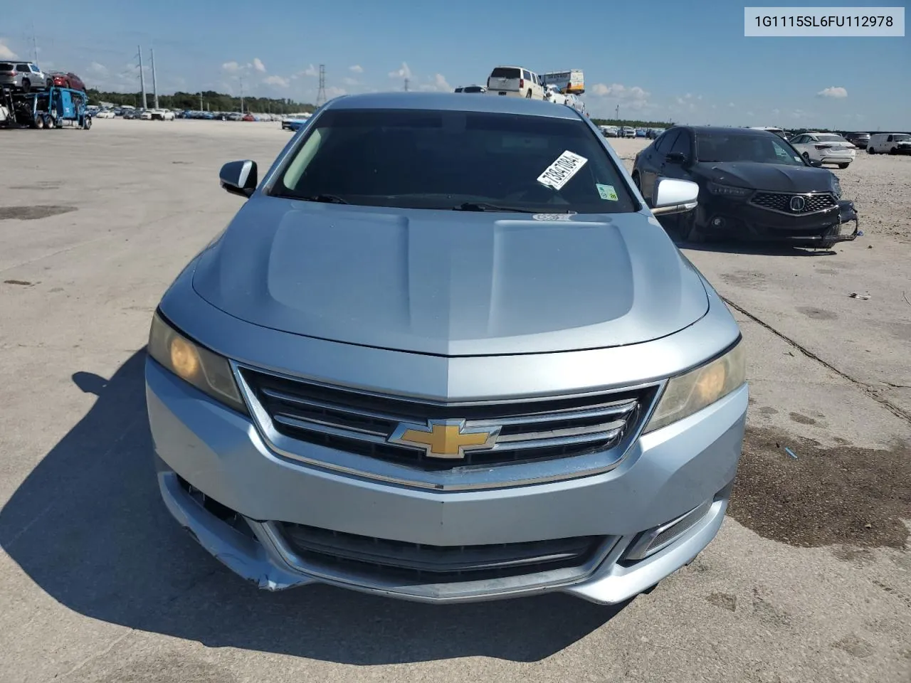 1G1115SL6FU112978 2015 Chevrolet Impala Lt