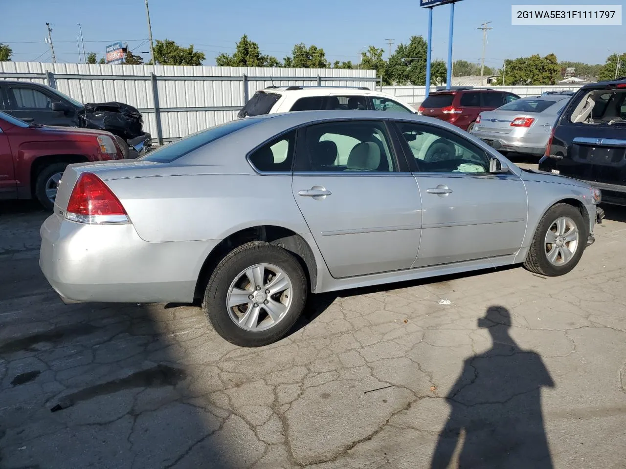 2015 Chevrolet Impala Limited Ls VIN: 2G1WA5E31F1111797 Lot: 74822804