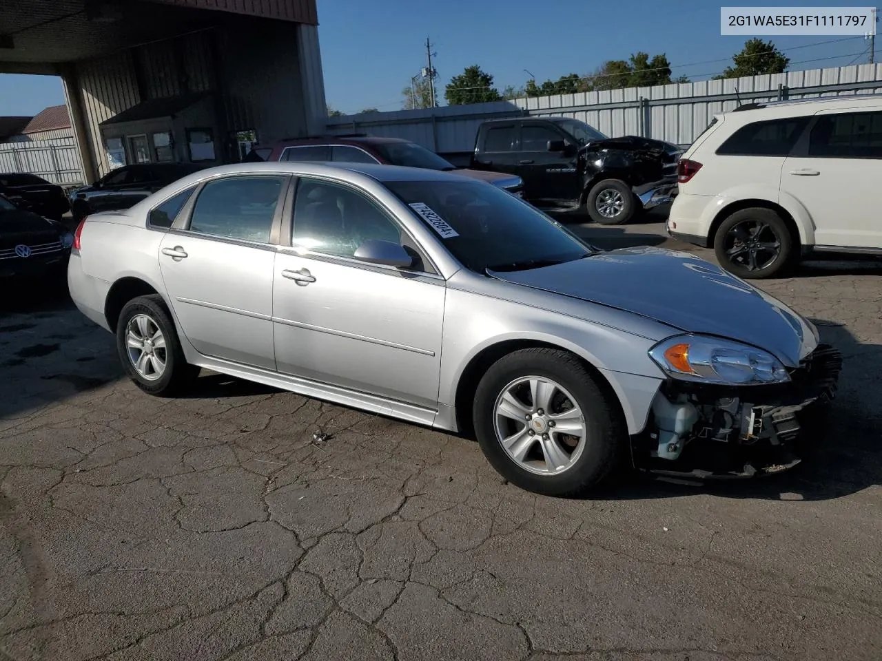 2015 Chevrolet Impala Limited Ls VIN: 2G1WA5E31F1111797 Lot: 74822804