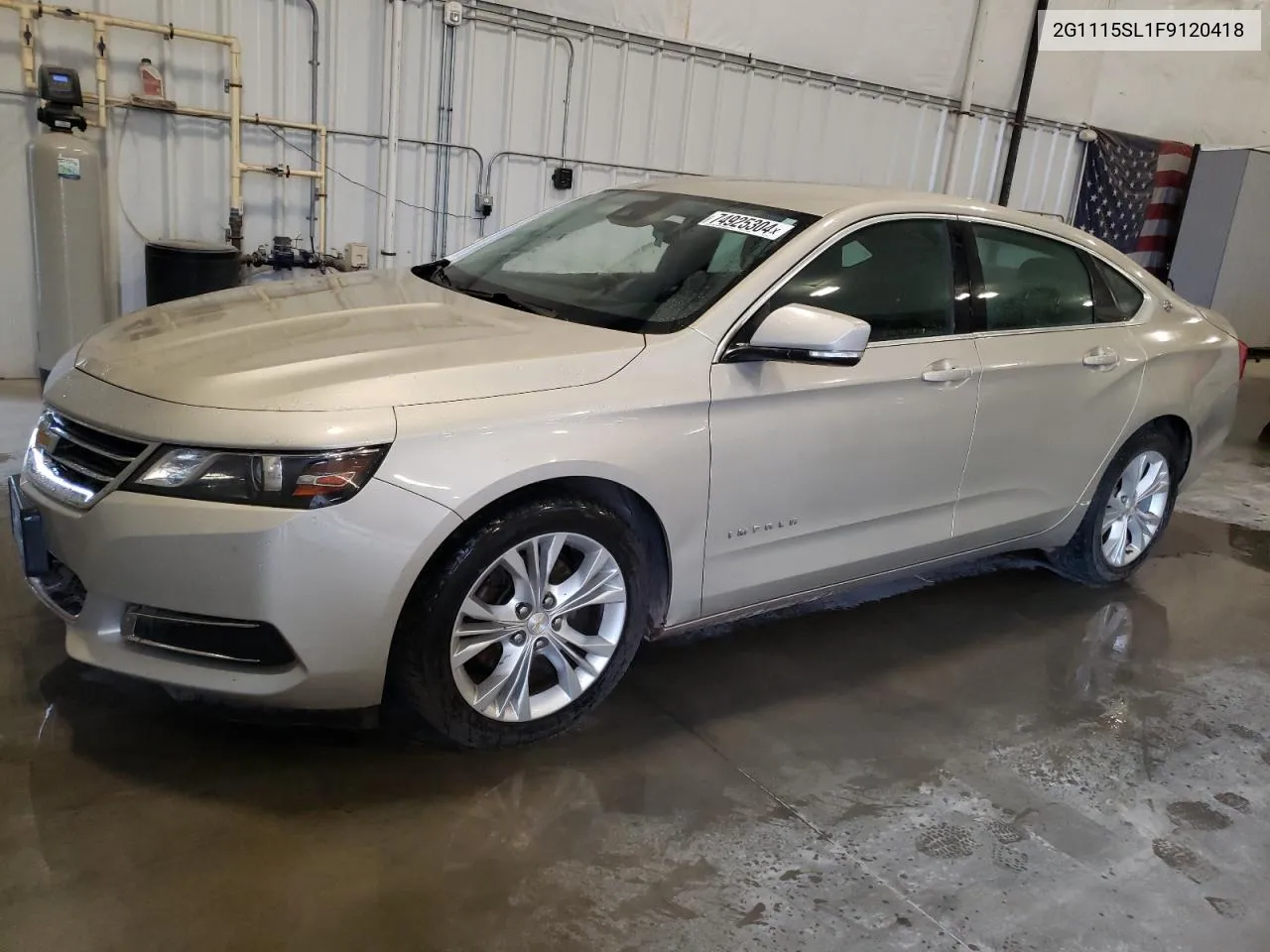 2G1115SL1F9120418 2015 Chevrolet Impala Lt