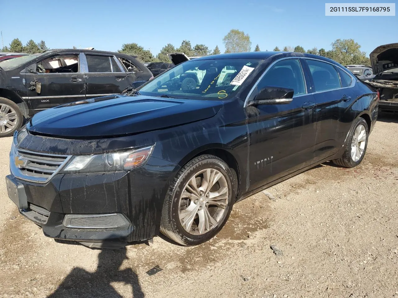 2G1115SL7F9168795 2015 Chevrolet Impala Lt