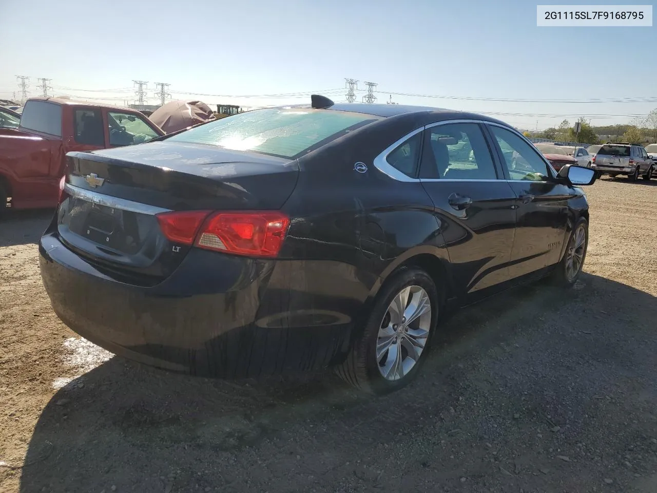 2015 Chevrolet Impala Lt VIN: 2G1115SL7F9168795 Lot: 74950314