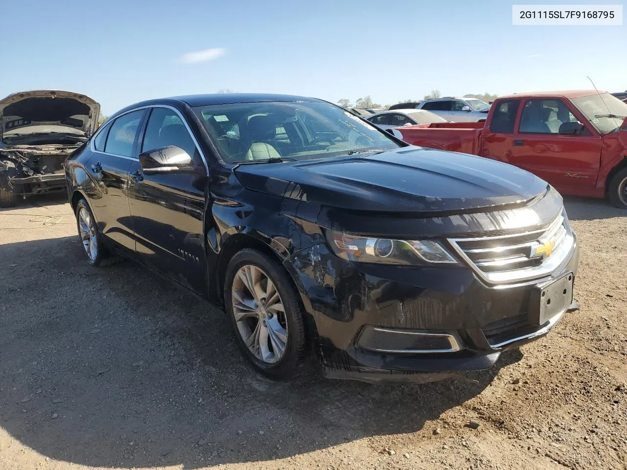 2015 Chevrolet Impala Lt VIN: 2G1115SL7F9168795 Lot: 74950314