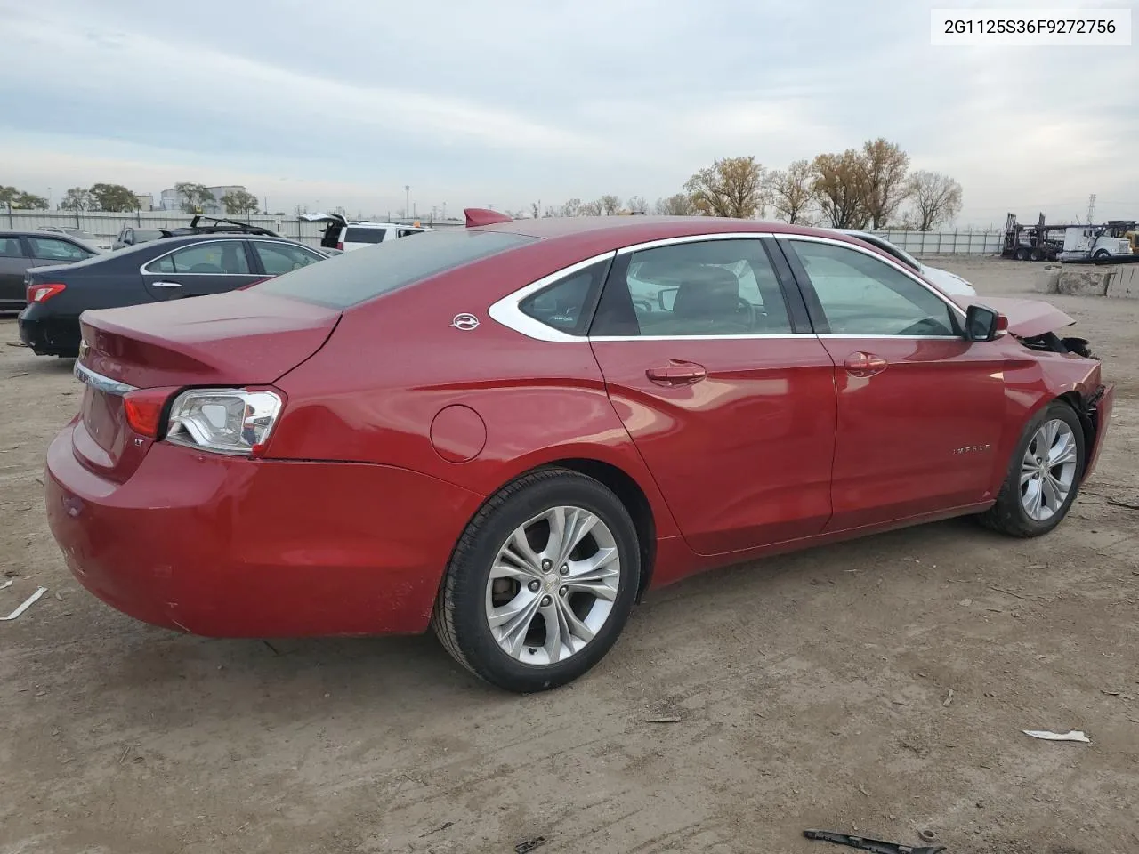 2015 Chevrolet Impala Lt VIN: 2G1125S36F9272756 Lot: 75225384