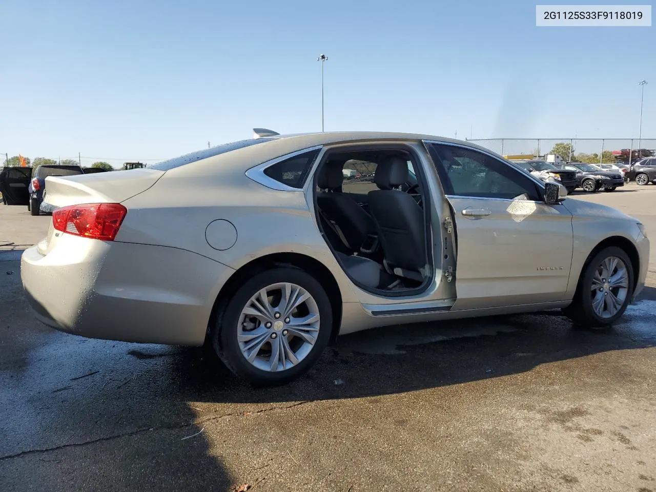 2015 Chevrolet Impala Lt VIN: 2G1125S33F9118019 Lot: 75529994