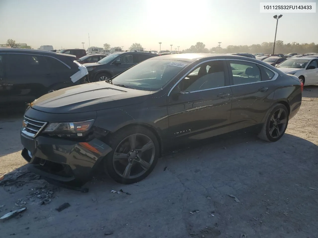 2015 Chevrolet Impala Lt VIN: 1G1125S32FU143433 Lot: 75541884