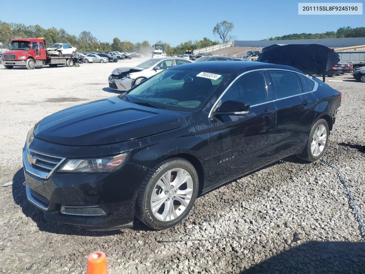 2015 Chevrolet Impala Lt VIN: 2G1115SL8F9245190 Lot: 75653374